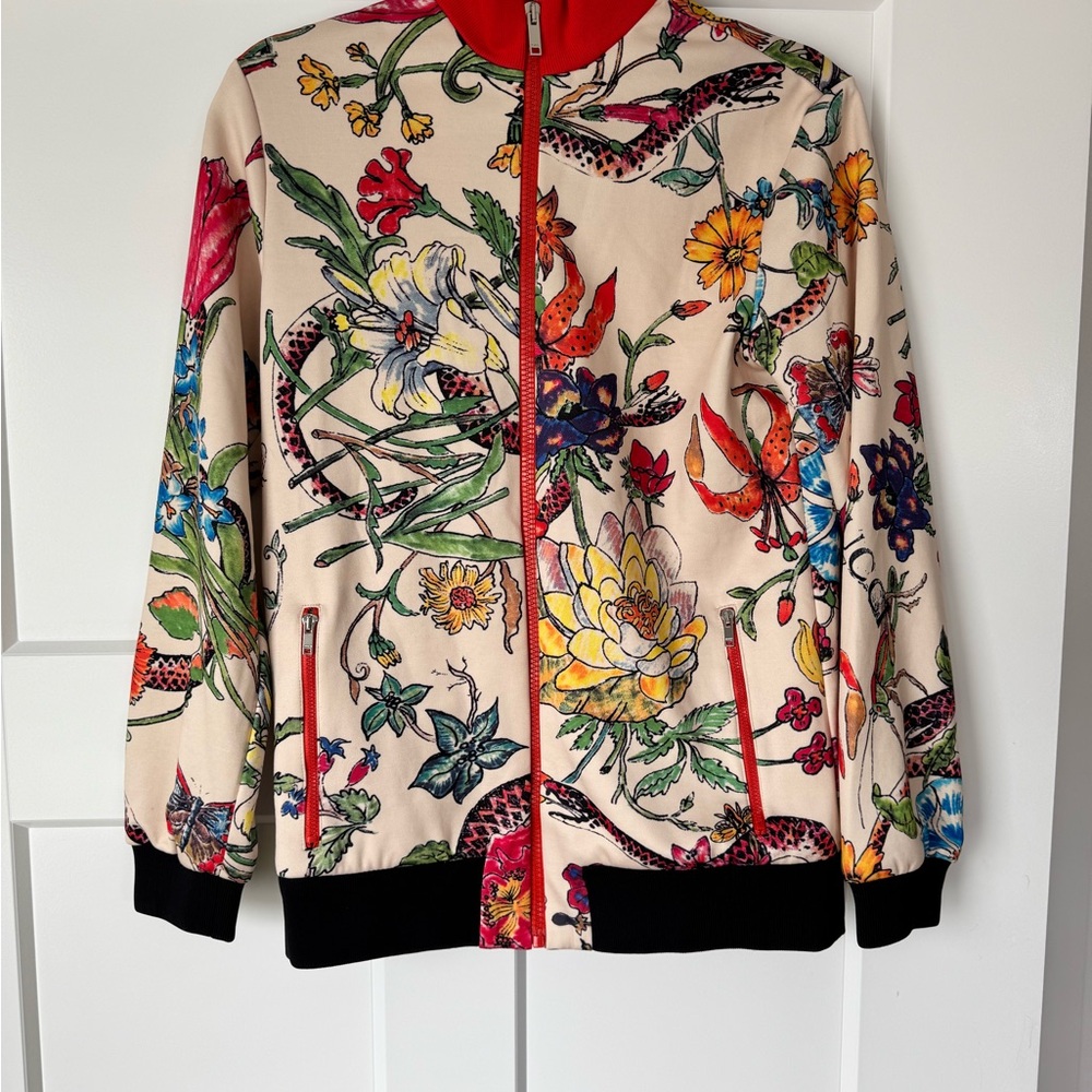 Gucci Floral Multicolor Women's Track Jacket